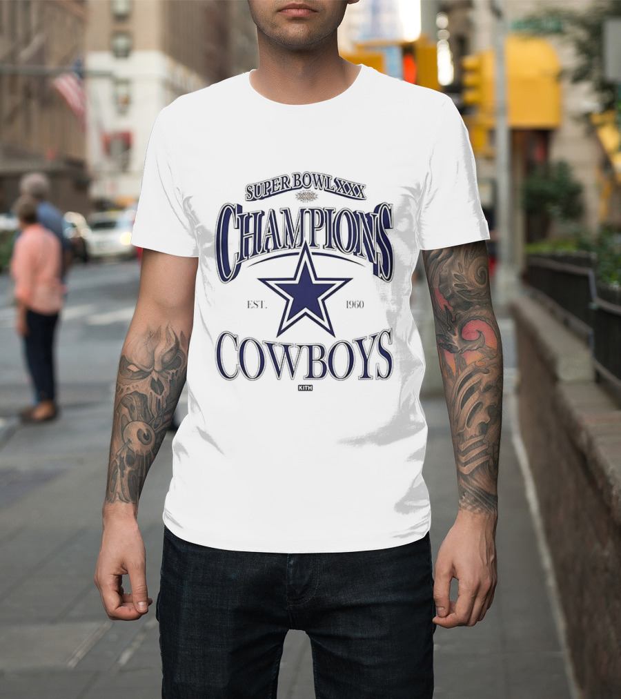 Kith X Cowboys Super Bowl Champions Est 1960 T-Shirt