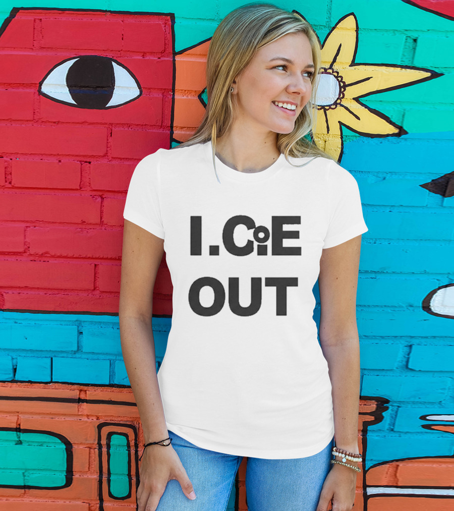 N3on Ryan Garcia I.C.E Out No One Is Illegal On Stolen Land T-Shirt