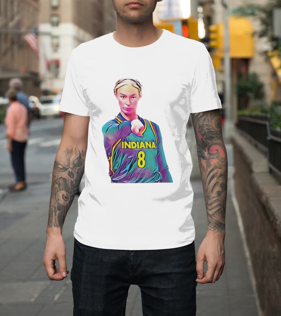 Sophie Cunningham Indiana Number 8 Indiana Fever Basketball Meme T-Shirt