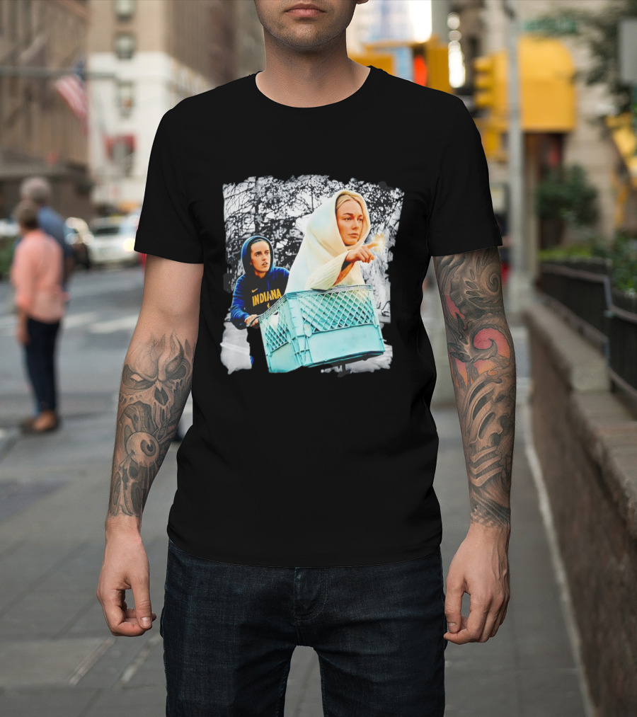 Caitlin Clark Sophie Cunningham ET Indiana Fever Basketball Iconic Movie Mashup 2026 T-Shirt