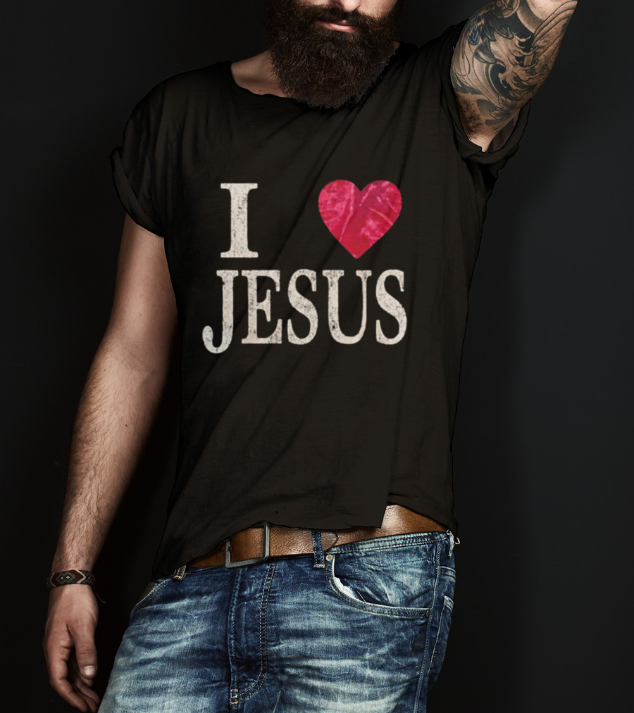 Jessie Bates III I Heart Jesus T-Shirt