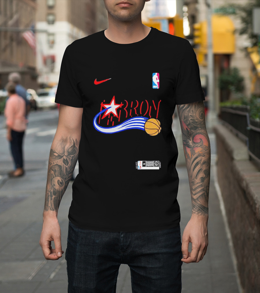 Nike NBA LeBron Star Basketball Graphic Philadelphia 76ers T-Shirt