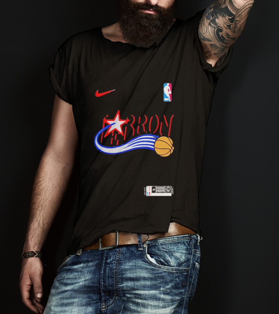 Nike NBA LeBron Star Basketball Graphic Philadelphia 76ers T-Shirt