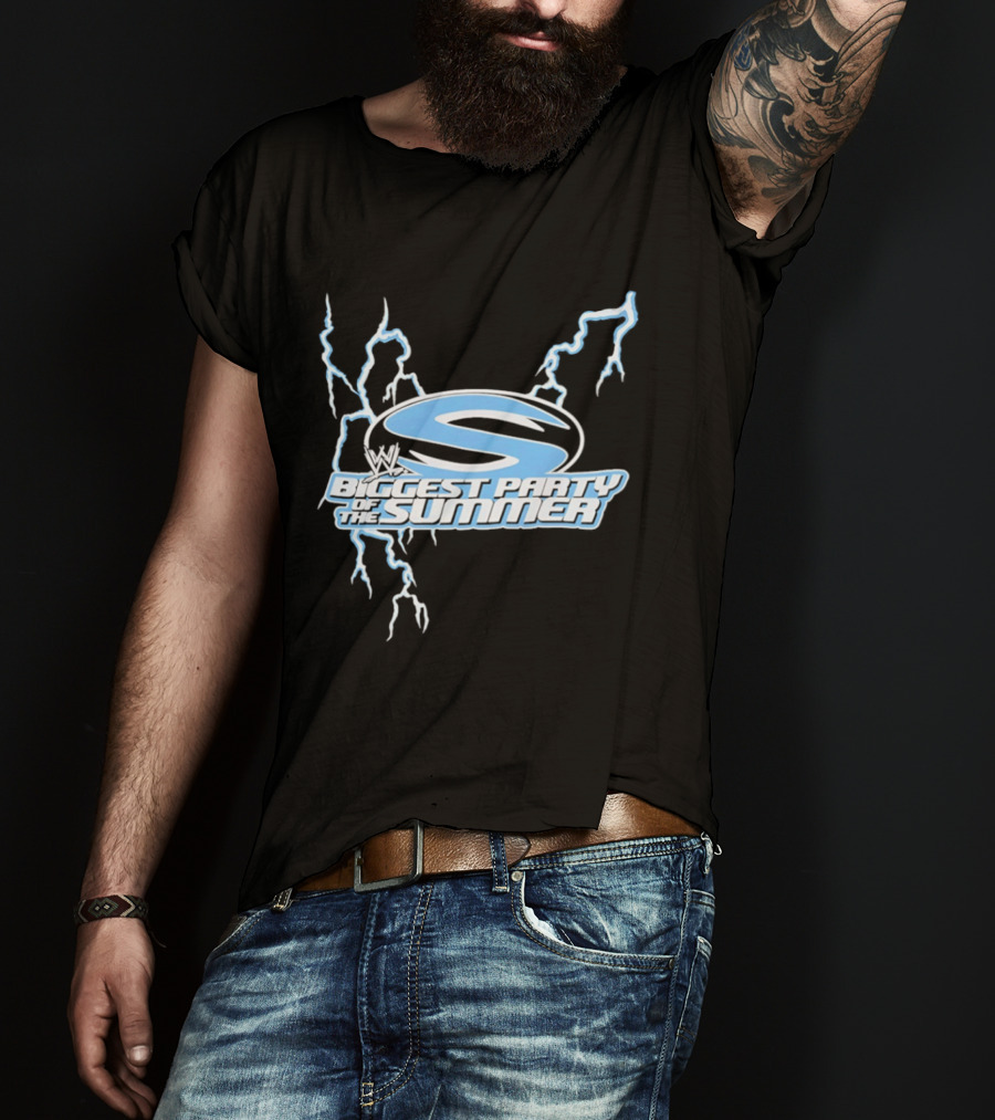 SummerSlam WWE Biggest Party Of The Summer 2026 Lightning Edition T-Shirt