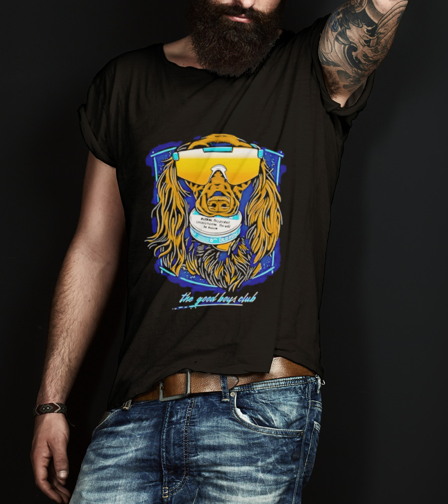 The Good Boys Club Dog Sunglasses Tin T-Shirt