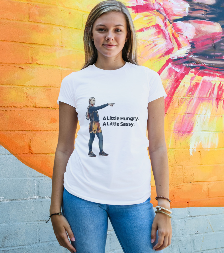 Sophie Cunningham A Little Hungry A Little Sassy Basketball T-Shirt