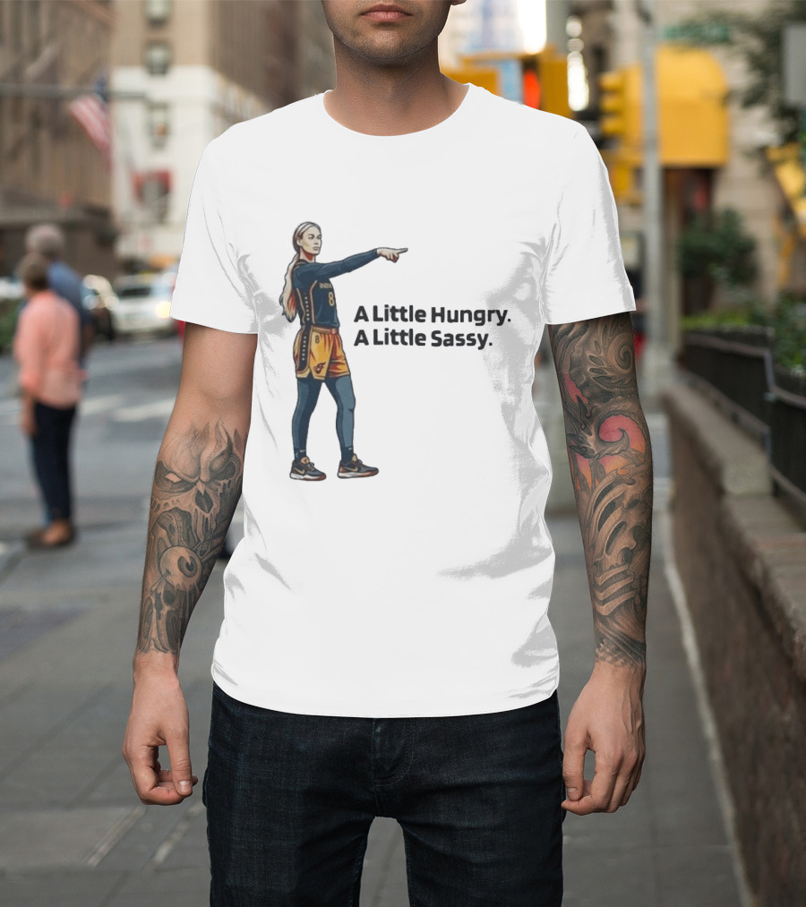 Sophie Cunningham A Little Hungry A Little Sassy Basketball T-Shirt