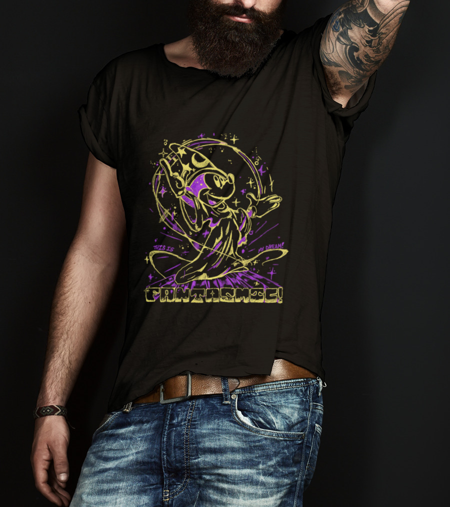 Dream Fantasmic Sorcerer Mickey Mouse T-Shirt