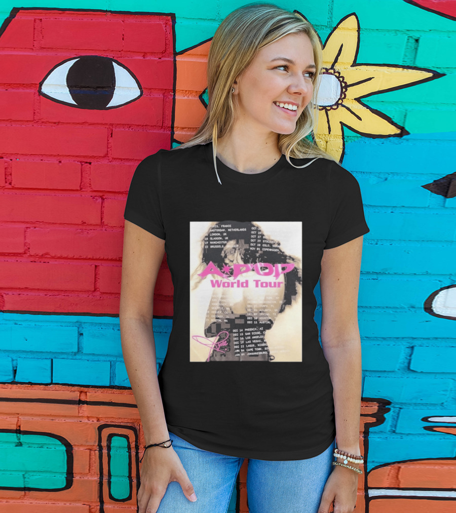 Tyla A Pop World Tour 2026 Paris Amsterdam London Dates And Signature T-Shirt