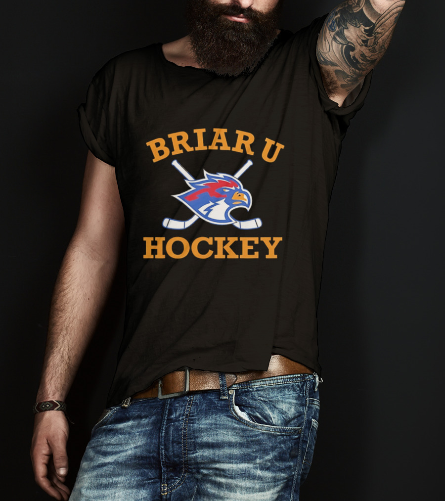 Briar U Hawks Ice Hockey Team T-Shirt
