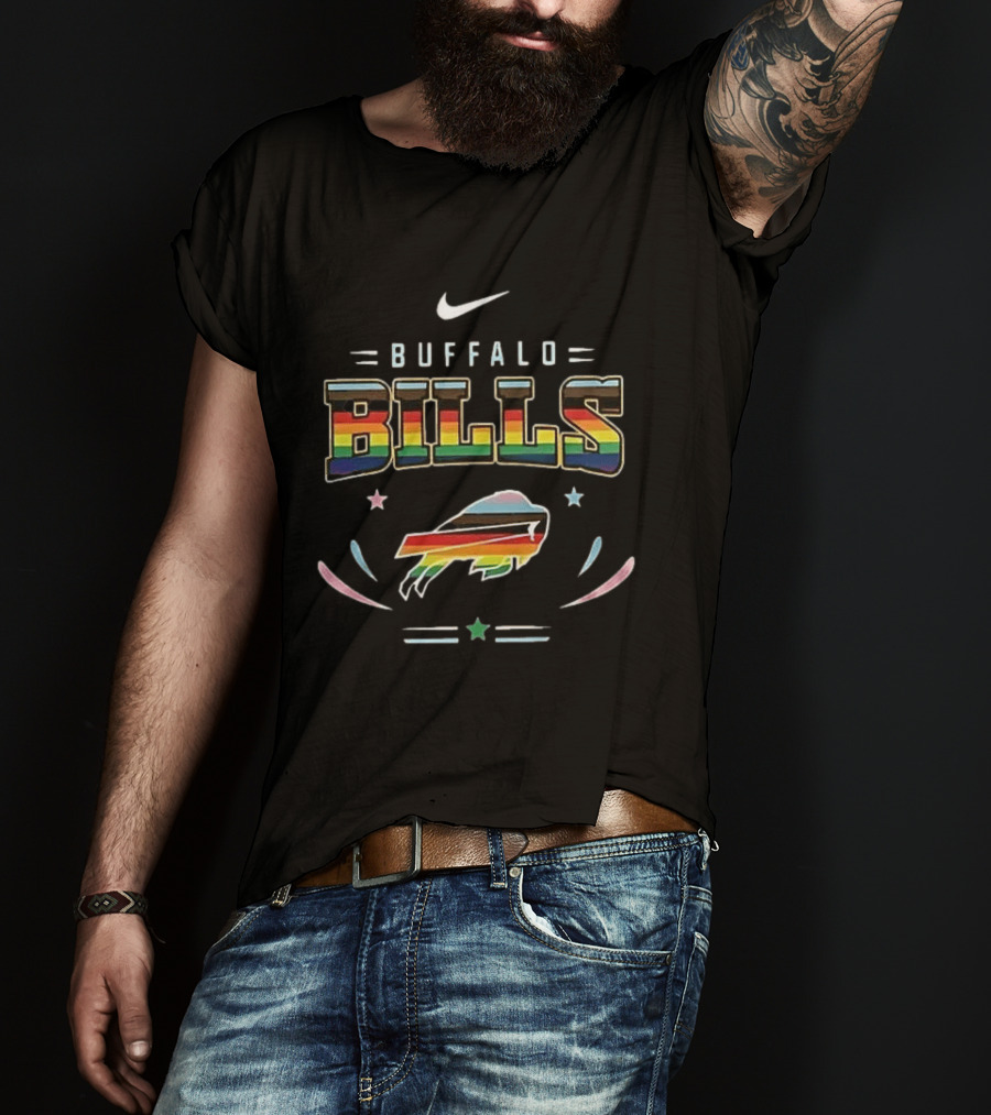 Accept Understand Love Buffalo Bills 2026 LGBT Pride Nike T-Shirt