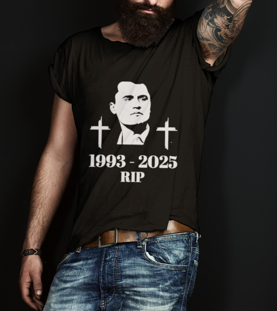 Charlie Kirk Rip 1993 2025 Memorial T-Shirt