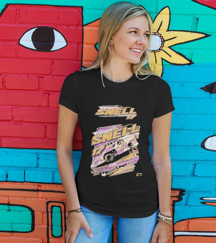 Nick Snell 17 Jamestown Ohio Racing 2024 T-Shirt