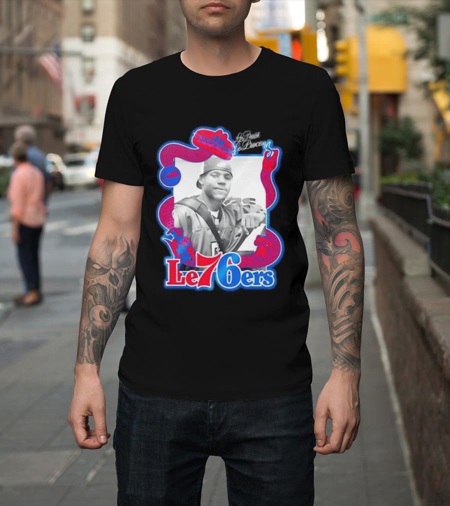 Le Trust Le Process LeBron James Philadelphia 76ers T-Shirt