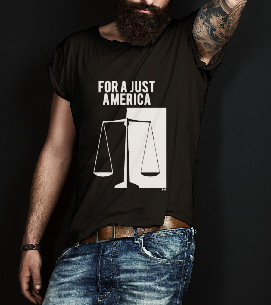 Resist For A Just America Scales Of Justice T-Shirt