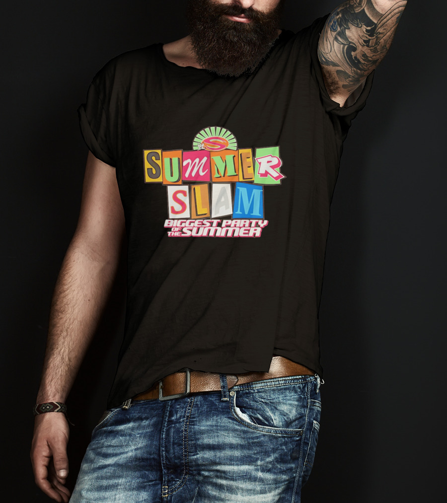 SummerSlam WWE 2026 Biggest Party Of The Summer T-Shirt