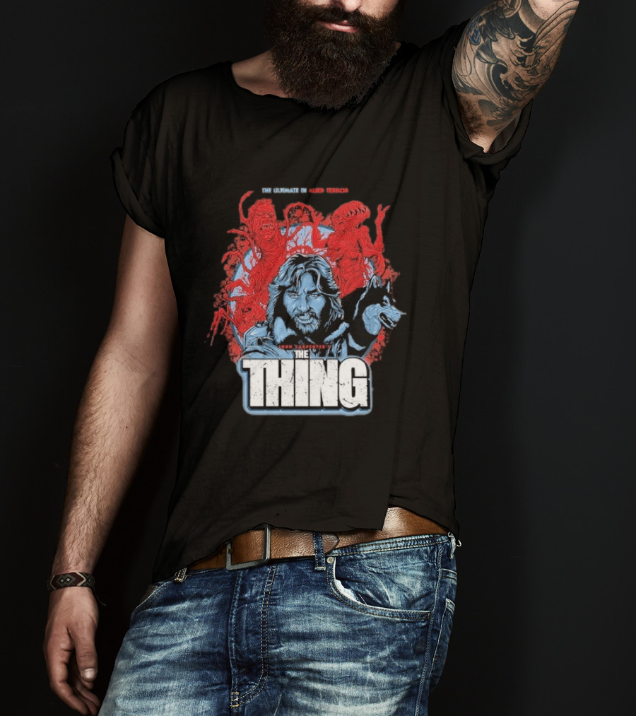 The Thing Ultimate Alien Terror John Carpenter's Classic 1982 Horror Movie T-Shirt