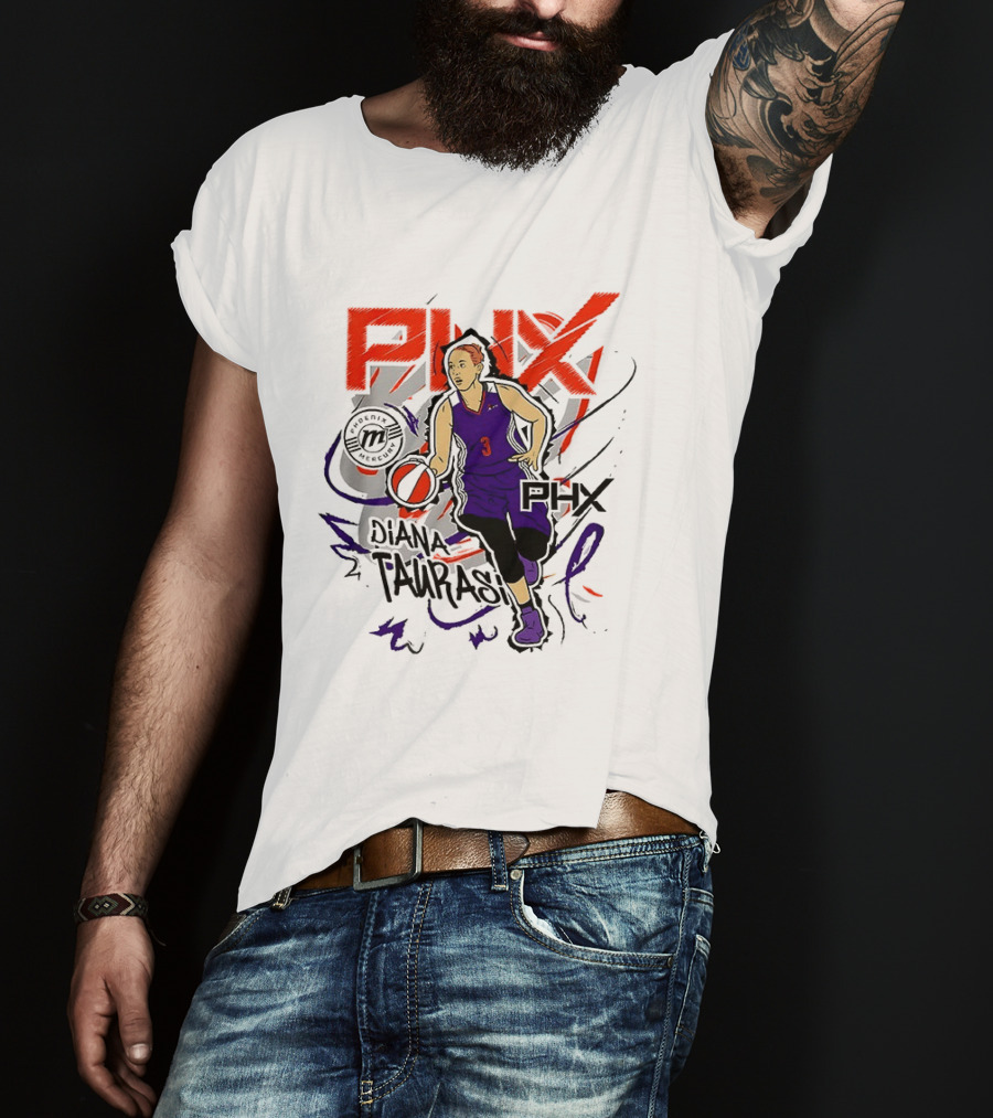 Diana Taurasi Phoenix Mercury PHX Basketball WNBA T-Shirt