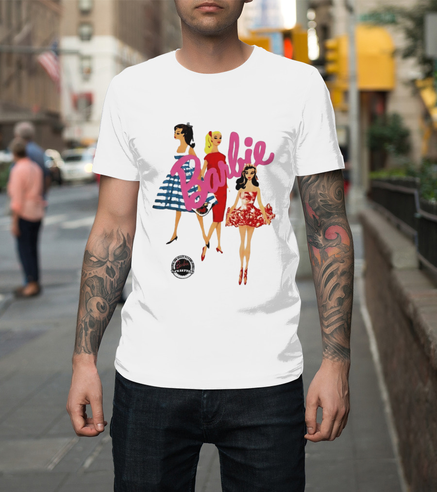 Barbie Vintage Fashion Trio Retro Mattel T-Shirt