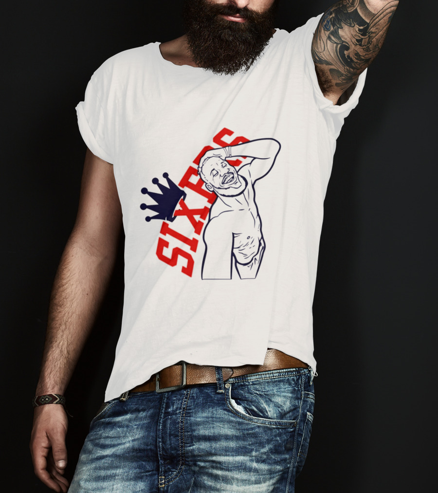 Philadelphia Sixers Crown LeBron James NBA T-Shirt
