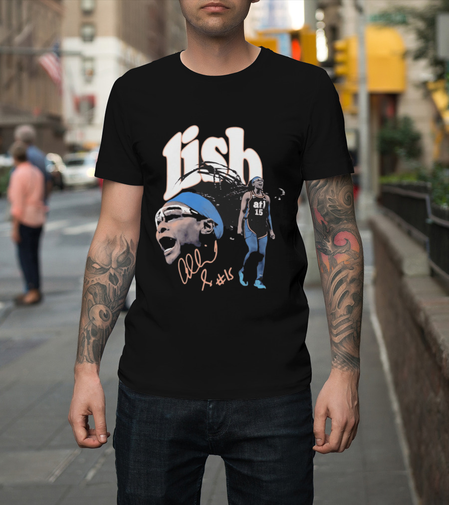 Allisha Gray Lish Atlanta Dream No 15 ATL Women's Sports T-Shirt