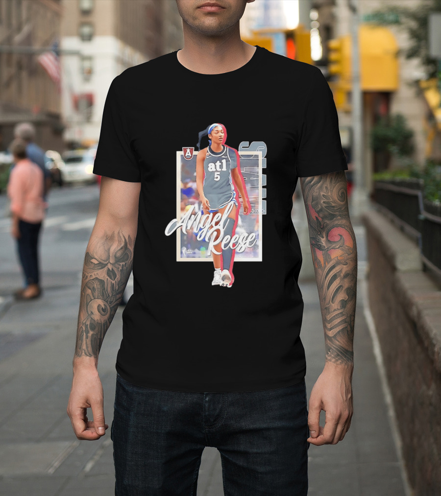 Angel Reese ATL 5 Atlanta Dream Player Slam T-Shirt