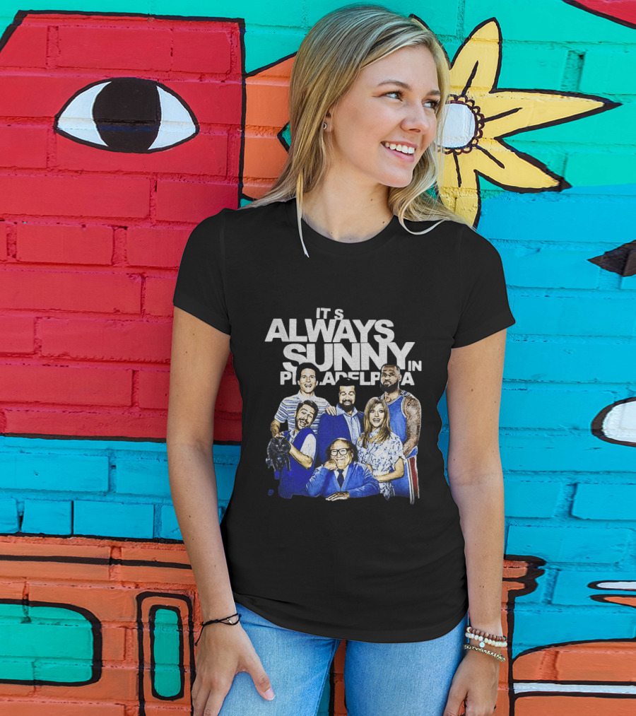 It's Always Sunny In Philadelphia LeBron James Philadelphia 76ers NBA Basketball 2026 T-Shirt