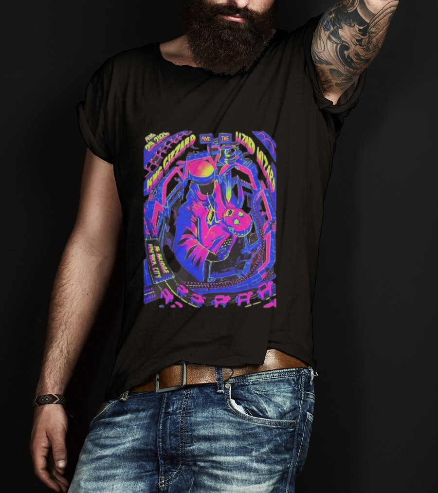 King Gizzard And The Lizard Wizard August 23 2026 New York City Concert Under The K Bridge Park T-Shirt