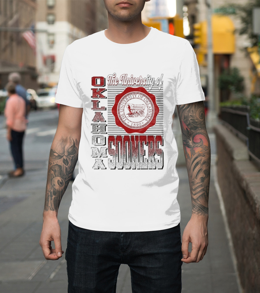 The University Of Oklahoma Sooners Vintage Seal T-Shirt