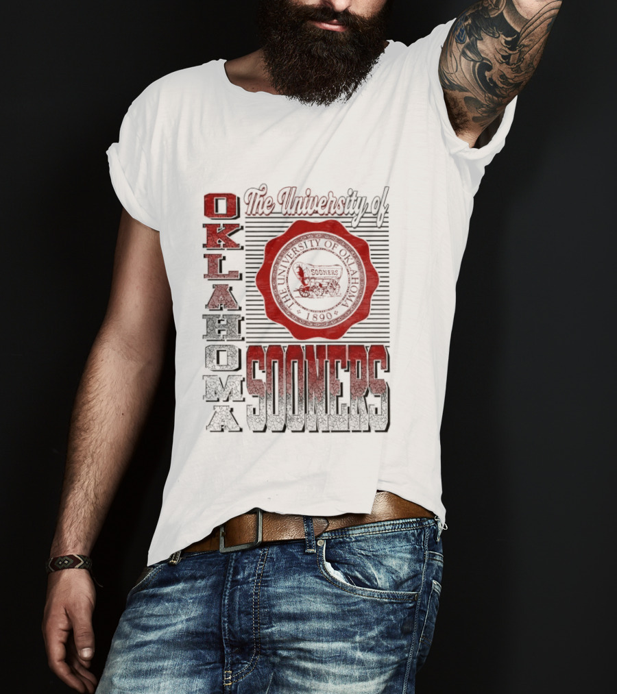 The University Of Oklahoma Sooners Vintage Seal T-Shirt