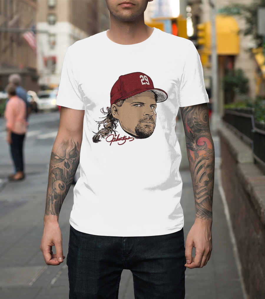 John Kruk 29 Big Face Philadelphia Phillies Baseball Swag MLB 2026 T-Shirt