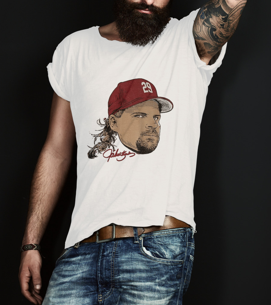 John Kruk 29 Big Face Philadelphia Phillies Baseball Swag MLB 2026 T-Shirt