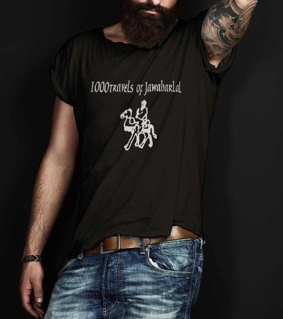 1000 Travels Of Jawaharlal Music Riding Artistry T-Shirt