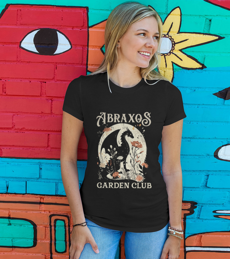 Abraxos Flower Garden Club Throne Of Glass T-Shirt