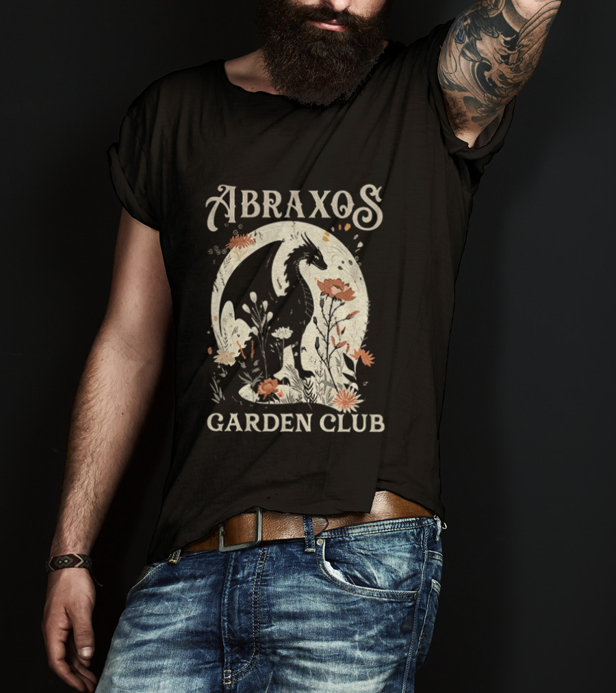 Abraxos Flower Garden Club Throne Of Glass T-Shirt