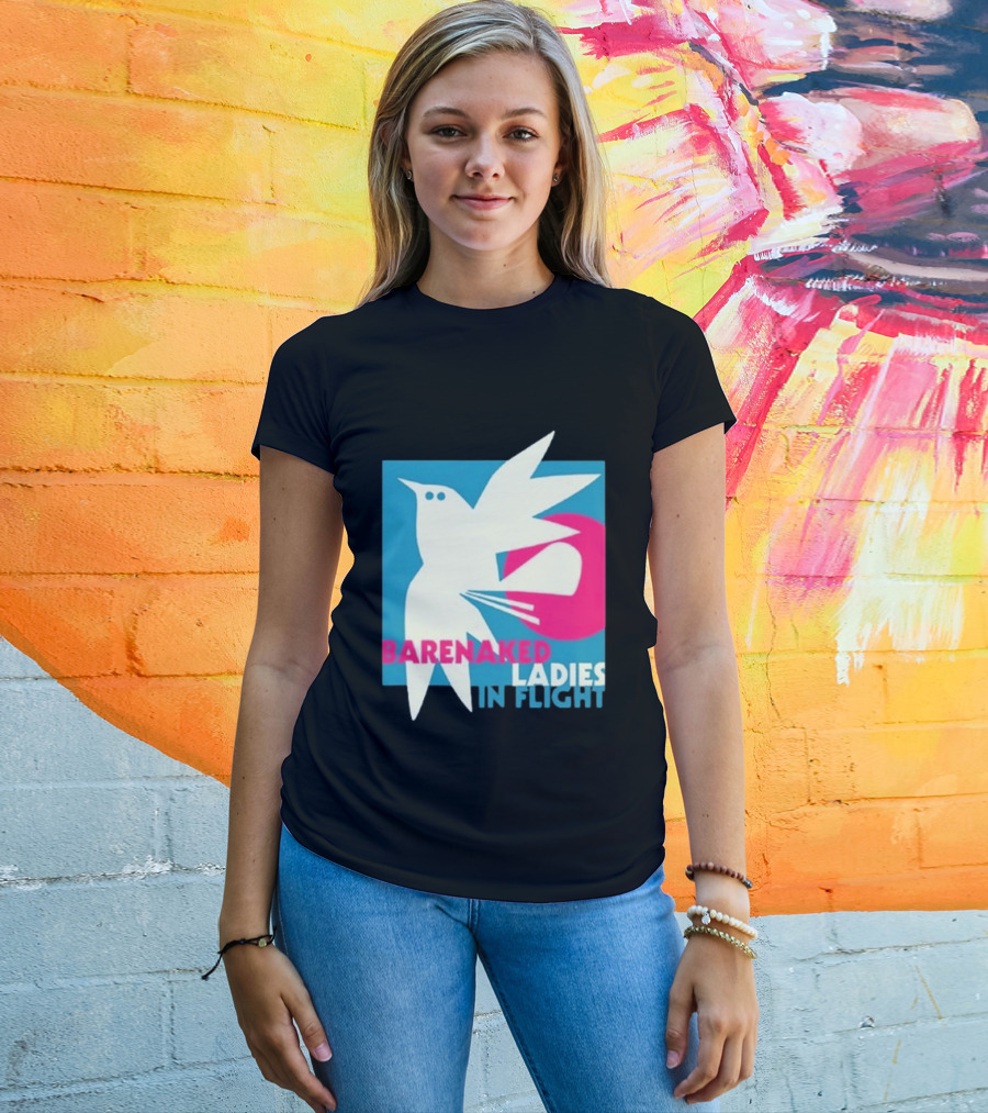 Barenaked Ladies In Flight Bird Tour 2024 Art Vintage Concert T-Shirt