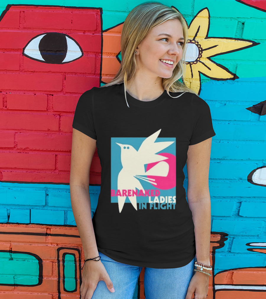 Barenaked Ladies In Flight Bird Tour 2024 Art Vintage Concert T-Shirt