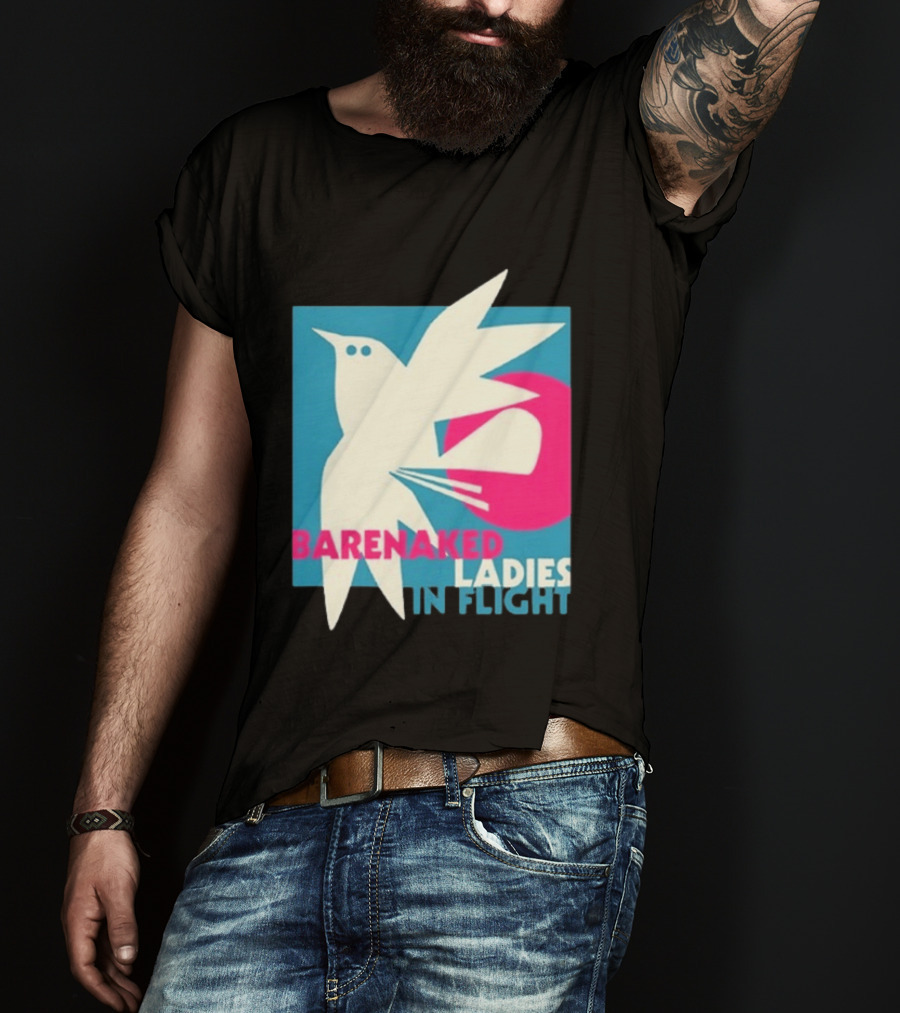 Barenaked Ladies In Flight Bird Tour 2024 Art Vintage Concert T-Shirt