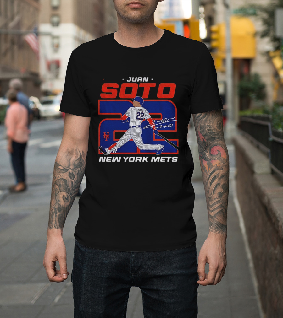 Juan Soto New York Mets 22 Baseball Player T-Shirt