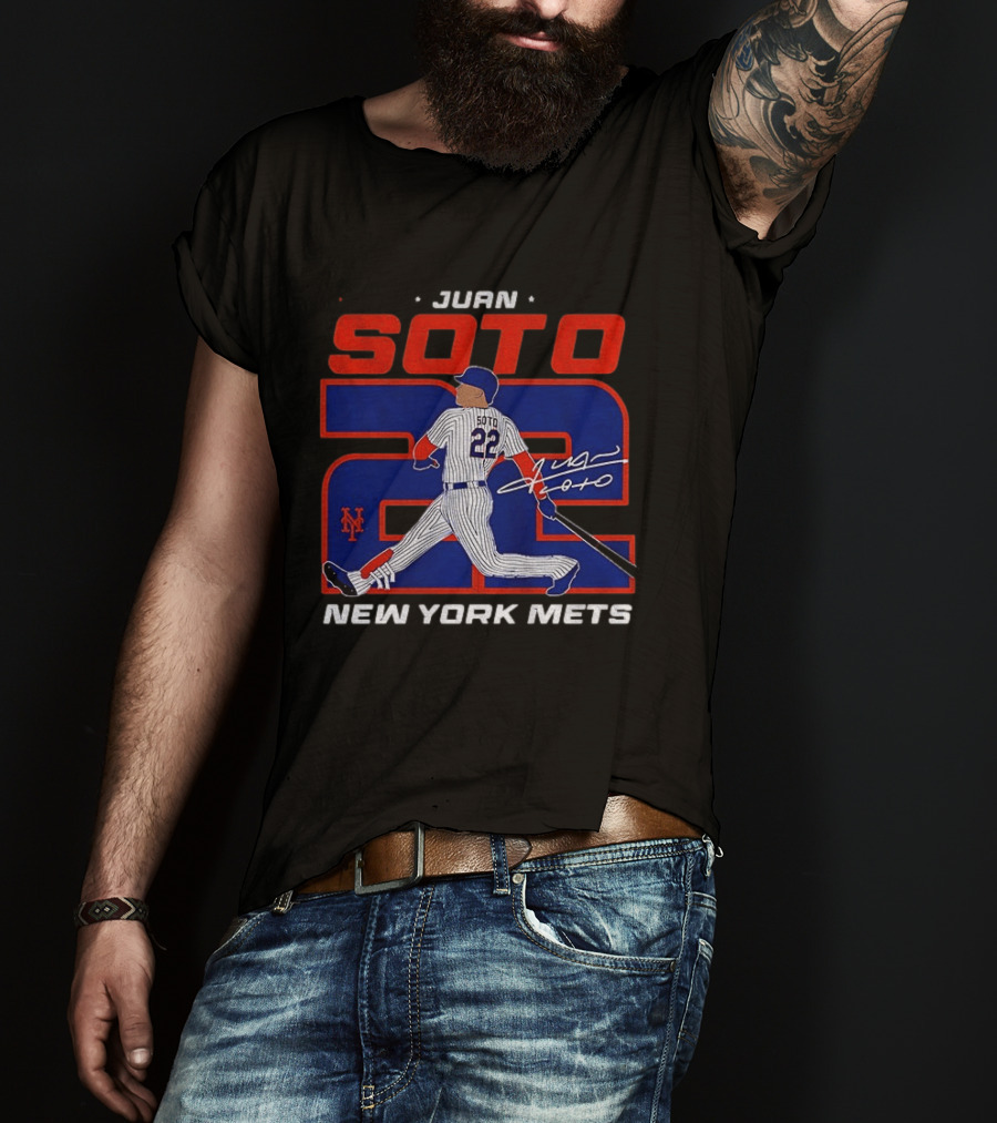 Juan Soto New York Mets 22 Baseball Player T-Shirt