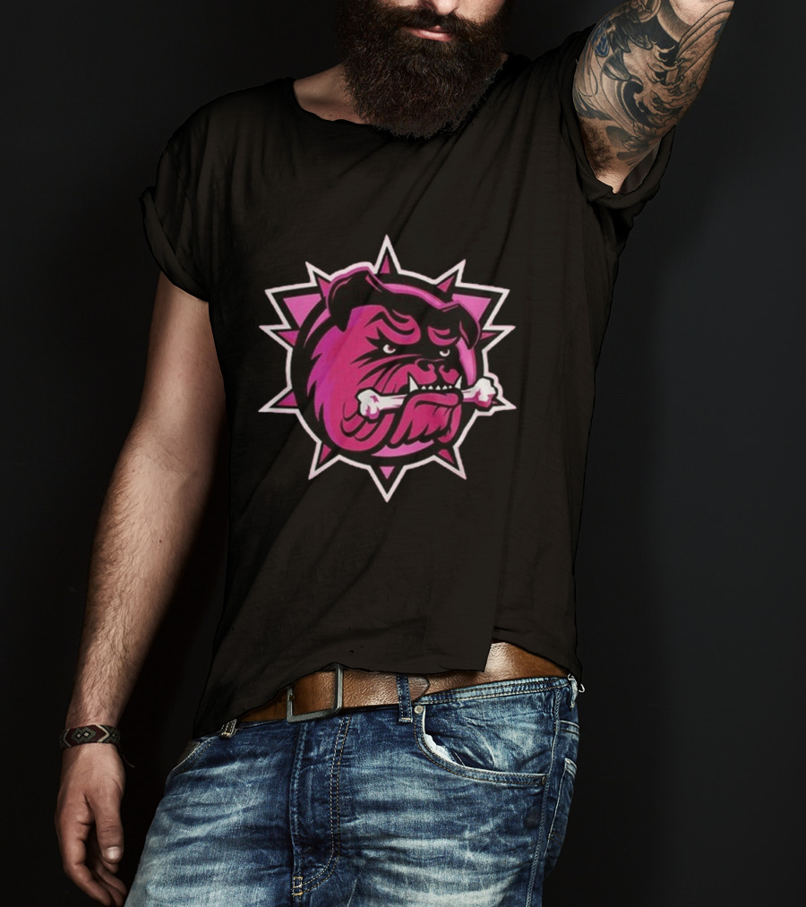 Brantford Bulldogs Pink In The Rink Night 2024 T-Shirt