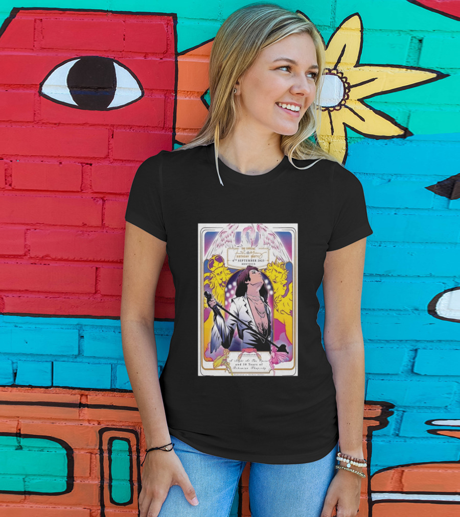 Freddie Mercury 79th Birthday Montreux 6th September 2025 50 Years Of Bohemian Rhapsody Celebration T-Shirt