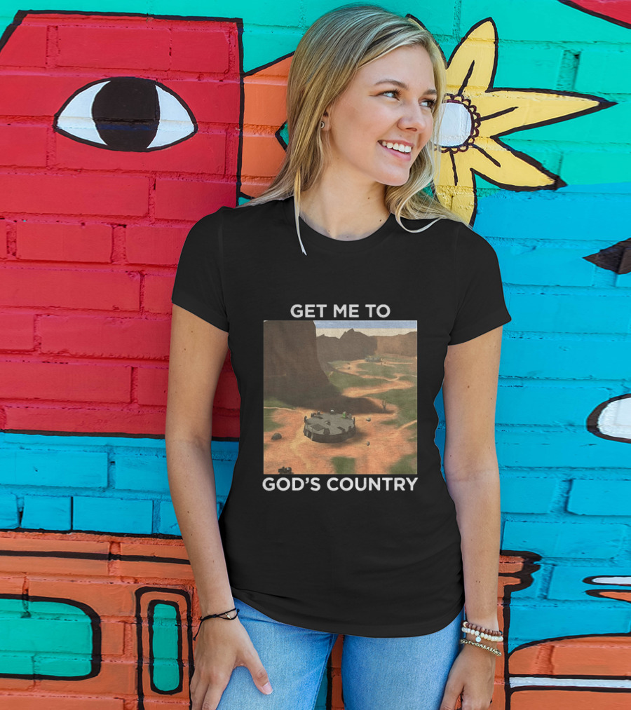Get Me To God's Country Multiplayer Maps T-Shirt