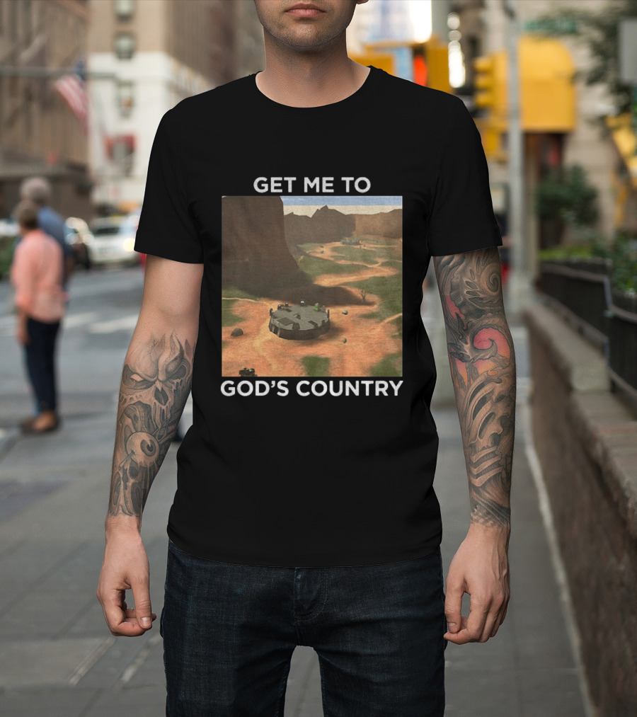 Get Me To God's Country Multiplayer Maps T-Shirt