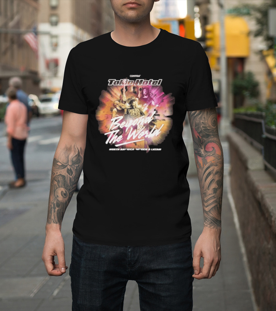Tokio Hotel Beyond The World South America Mexico LATAM Tour 2024 T-Shirt