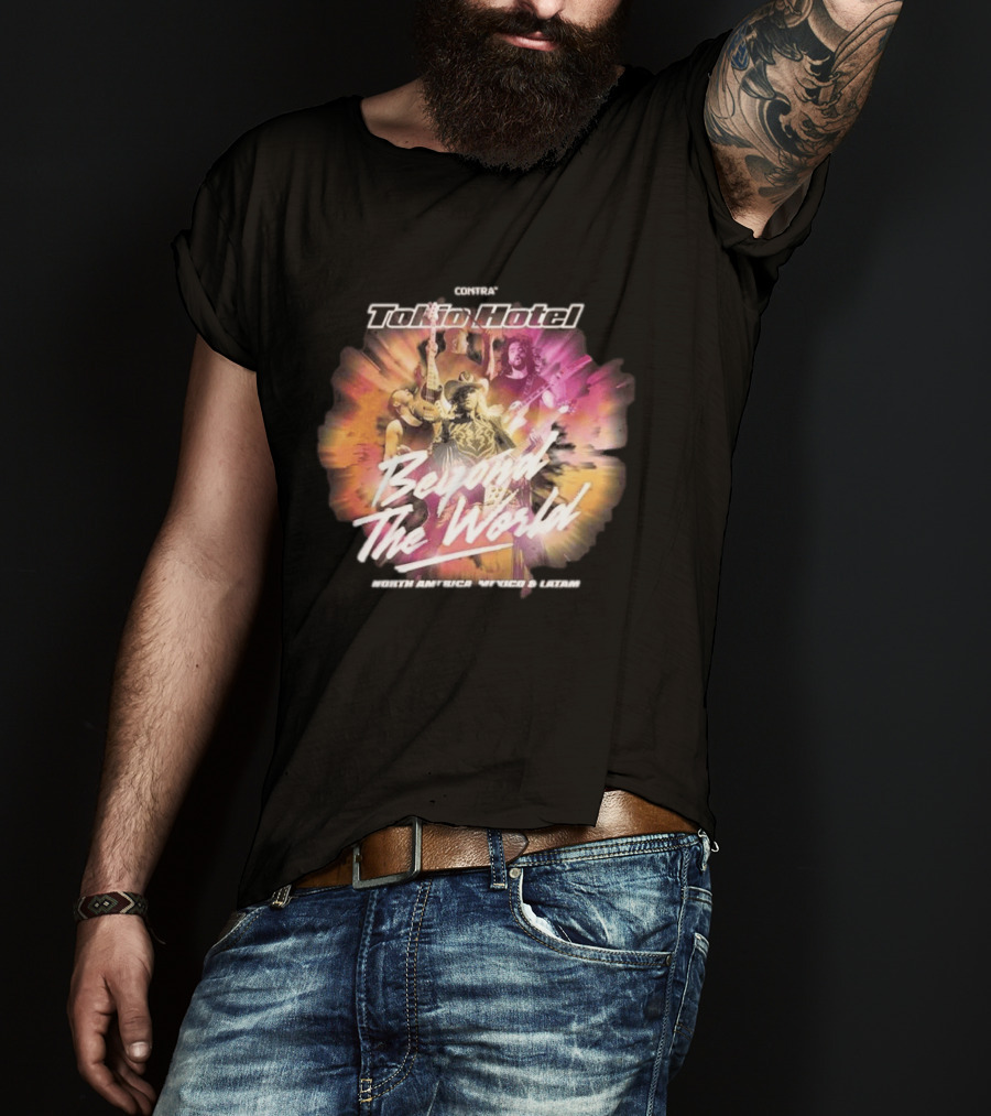 Tokio Hotel Beyond The World South America Mexico LATAM Tour 2024 T-Shirt