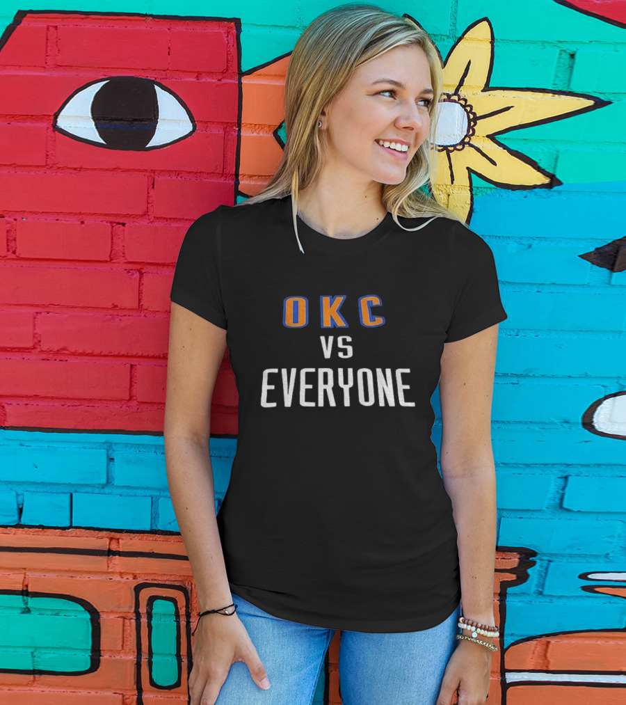 Oklahoma City Thunder OKC Vs Everyone T-Shirt