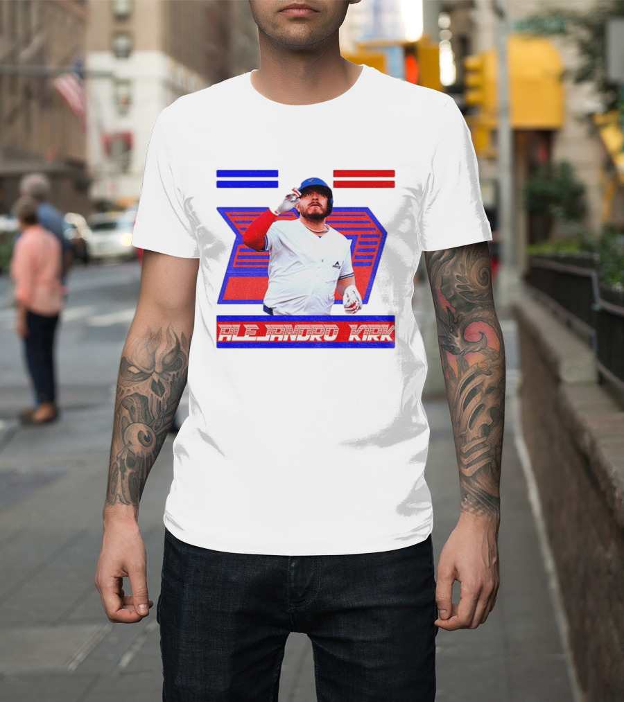 Alejandro Kirk Toronto Blue Jays 2025 MLB Player T-Shirt