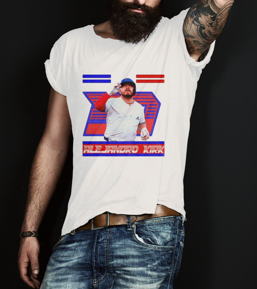 Alejandro Kirk Toronto Blue Jays 2025 MLB Player T-Shirt