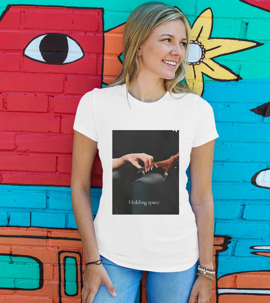 Ariana Cynthia Holding Space Wicked Finger Connection T-Shirt